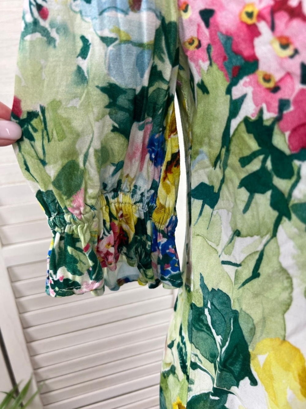 Anthropologie Bl-nk Blank London Secret Garden Stephanie Top XS - Picture 6 of 10